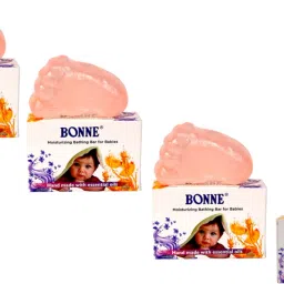 Baby Handmade Peach & Lavender Soap (Pack of 4) | 75 gm each-34