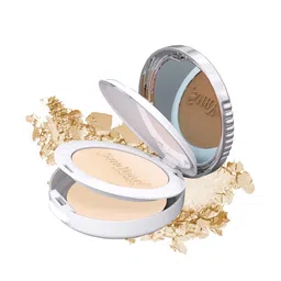 SHRYOAN Lightweight 2 In 1 Ultra Silky Waterproof Premium Compact Powder 23g - Shade 02-6