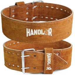 Real Leather 8mm Thick PowerLifting back Pain support Squatting Fitness Gym Belt Weight Lifting Belt-image-52