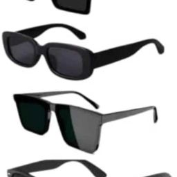 UV Protection Retro Square, Over-sized Sunglasses (55)-picture-7