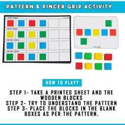 My House Teacher Kids 3 in-1 Activity Set with Sticking Tracing Colours & Sequencing Skill image 3