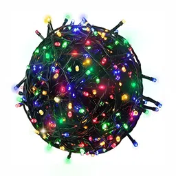 SPARK WORLD Blue & Green Rice String Lights image 2