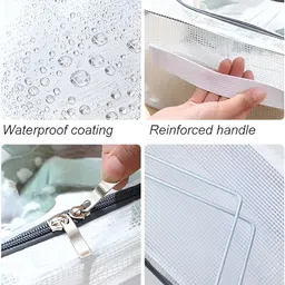 HOUSE OF QUIRK Transparent Set of 1 Regular Multi-Utility Organisers image 3