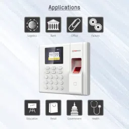 hikvision DS-K1A8503EF Fingerprint Attendance Machine with LAN Time & Attendance image 4