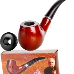 Cigar Tabacco Smoking Pipe Wood Inside Fitting Hookah Mouth Tip Beer Bong Funnel-image-85