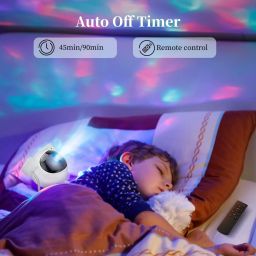 Patly Astronaut Galaxy Projector Night Light with Remote Control Projector Screen (Width 12 cm x 14 cm Height)-43
