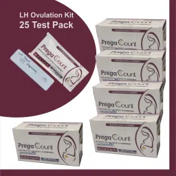 Prega Count Instant LH Ovulation Kit Ovulation Kit-12