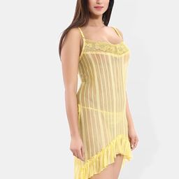Be You Shoulder Straps Net Baby Doll With Briefs image 3