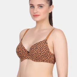 Amour Secret Polka Dot Bra Full Coverage Underwired Lightly Padded image 3