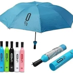 Double layer Umbrella with Bottle cover Umbrella-image-0