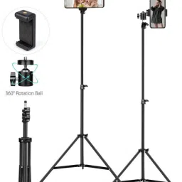 SHUDAUSHI New 6.9" feet (210cm) Metal strong tripod/camera stand For YouTube Video maker Monopod Kit, Tripod, Tripod Kit, Tripod Ball Head-17