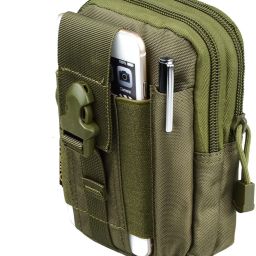 NIRVA Multi-Purpose Outdoor Tactical Waist Bag Water Resistant Outdoor Sport Travel Pouch EDC Molle Belt Waist Pouch Security Purse Waist Belt Bag-image-16