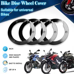 New PRO Disc Wheel Cover For Bajaj Pulsar NS 17 inch Front Wheel Bike Fairing Kit-13