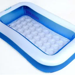 10 Inflatable Bath tub and Air pump for inflatable toys Inflatable Swimming Pool (Multicolor) Inflatable Swimming Pool-image-49