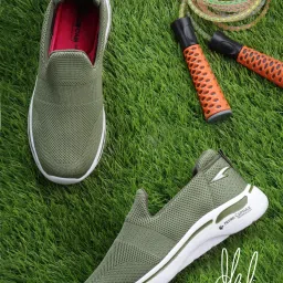 Firefly-118 Olive Sports,Gym,Traning,Walking Stylish Slip On Sneakers For Women-31