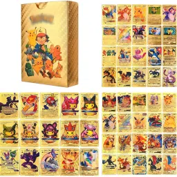 Pokemon TCG Gold Card Box V Series Vmax Gx & Other Playing Card All Rare Series-14