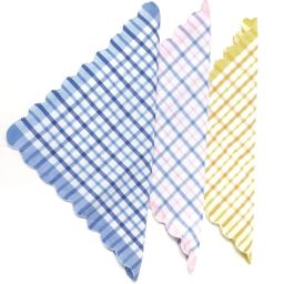 ANVIK Women Cotton Check Pattern Handkerchief .Hanky for Kid Boy Girl ["Multicolor"] Handkerchief-image-3