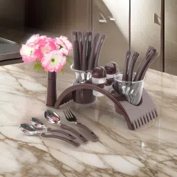Stainless Steel, Plastic Cutlery Set-image-16