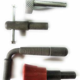 4 Pieces Multi-Vehicle Tappet Setting Key Square Hole Key Tools for Motorbikes Lever Tool-image-5