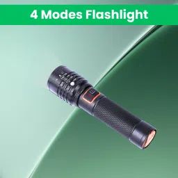 Rechargeable Torch Light, Telescopic Zoom, Ultra Bright LED Flashlight G317 Torch-image-23