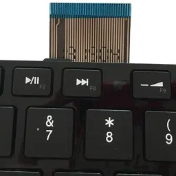 WEFLY Keyboard for Satellite C850 C855 C855D L850 L855 L855D L875D P850 P875 P855 Laptop Keyboard Replacement Key image 3