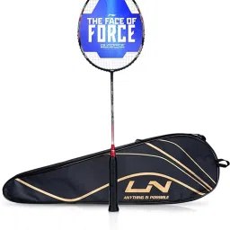 G-Force 3900 Superlite II Grey Strung Badminton Racquet-image-42