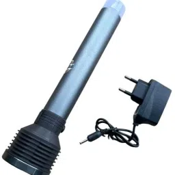 Aluminium 50W Emergency Torch Flash Light Waterproof with Long Range LED 8 hrs Torch-49