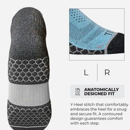 TEGO Pack Of 2 Patterned  Ankle-Length Socks image 2