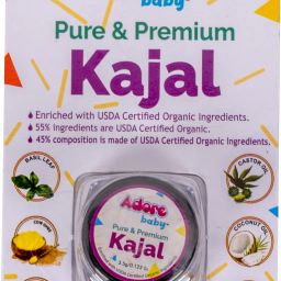 Pure & Premium Organic Baby Kajal- USDA Certified Ingredients- Baby Safe-image-51