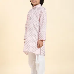 Pro-Ethic STYLE DEVELOPER Boys Ethnic Motifs Printed Regular Kurta With Pyjamas image 3
