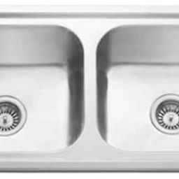 Millennium Series Matte Finish SS-304 Grade Single Bowl Kitchen Sink Thickness 2.5 mm (37 X 18 X 10 Double Bowl) Vessel Sink-image-18