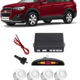 GS83 Silver Car Reverse Parking Sensor with LED Display 4 Sensor G83 Parking Sensor-image-91
