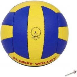 SUPER CLASSIC 1234 VOLLEYBALL PU MATERIAL GOOD QUALITY WITH AIR PIN Volleyball - Size: 4-image-87