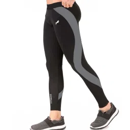 Men Colorblock Black, Grey Track Pants-image-27