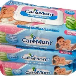 CareMont Soft Baby Wipes AloeVera & Fruit Extracts (3 Pack of 72 Pcs)-image-49