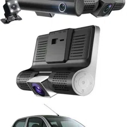4inch 3Way Car DVR Camera 1080P Video Recorder Cameras 148 Black LCD-image-93