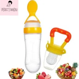 Baby spoon feeder and fruit feeder combo Soother-22