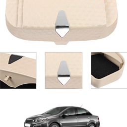Beige Sunglass Protective Holder For Car Dashboard Universal 177 White Car Sunglass Clip Holder-image-78
