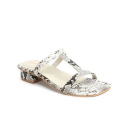 Lavie Printed Block Mules with Buckles image 3