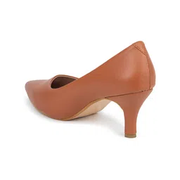 SHUZ TOUCH Pointed Toe Kitten Heel Pumps image 4