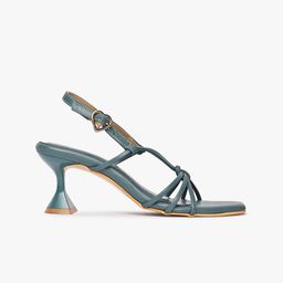 RIVR Twisted Knots Open Toe Block Heels image 4