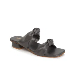 Lavie Block Square Toe Knot Detail Block Heels image 2