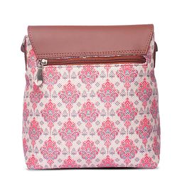 ZOUK Floral Printed Swagger Sling Bag With Pouch image 3
