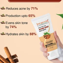 Aryanveda Set of 2 Advance+ Pimple Reducer Acnend Face Wash with Neem Extract - 60 ml Each image 2