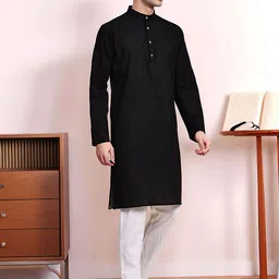 Moda Rapido Men Regular Kurta with Pyjamas image 5