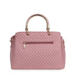 Exotic Structured Handheld Bag with Quilted image 2