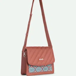 ZOUK Structured Sling Bag with Quilted image 3