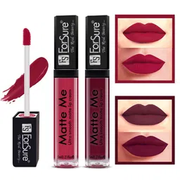 ForSure Set Of 2 Matte Me Non-Transfer Liquid Lipsticks 5ml Each - 108 + 119 image 5
