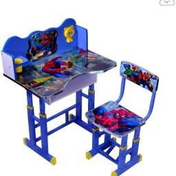 Multifunctional Kid's desk/ kids study Table & Chair Set Metal Study Table-image-37