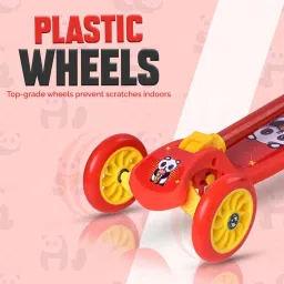 de jure fitness Scooter for Kids with Adjustable Height, Foldable, Max User Weight - 50 kg, image 3